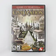 Sid Meier's Civilization IV Game of the Year Edition PC 2006 Untested