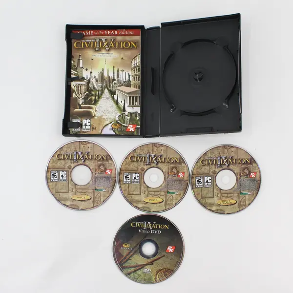 Sid Meier's Civilization IV Game of the Year Edition PC 2006 Untested