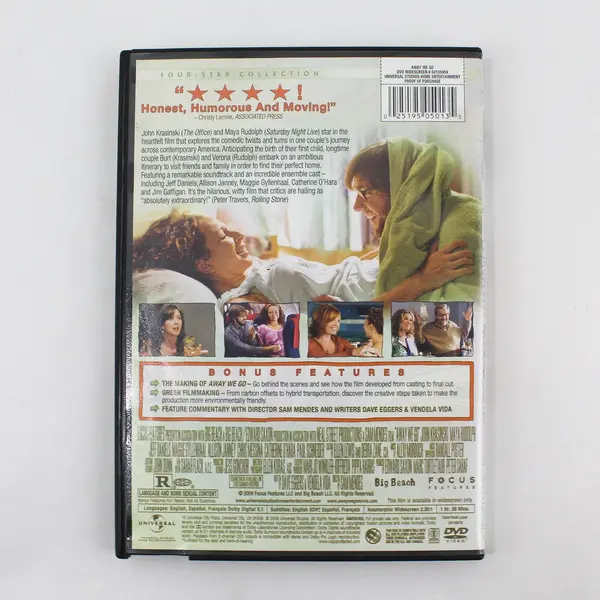 Away We Go (DVD, 2009) Focus Features
