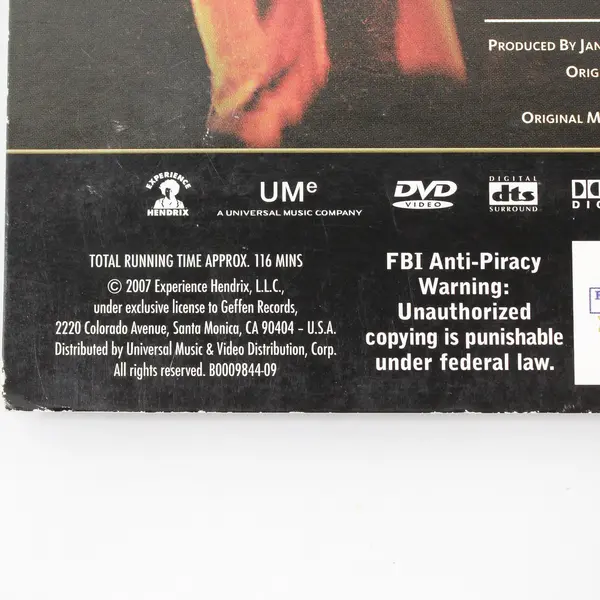 The Jimi Hendrix Experience Live at Monterey DVD Definitive Edition