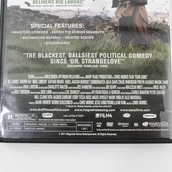 Four Lions (DVD, 2010) A Film By Chris Morris
