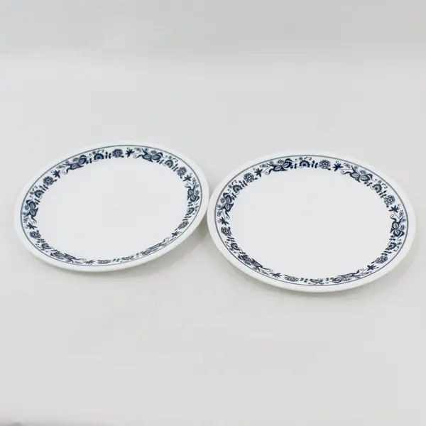 Set of 2 Corelle Old Town Blue Salad Plates 8.5"