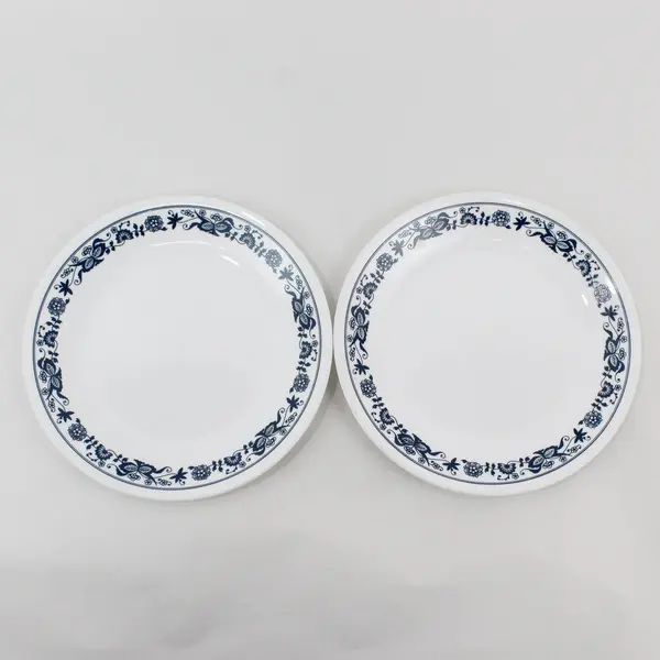 Set of 2 Corelle Old Town Blue Salad Plates 8.5"