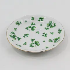 Lefton Replacement Shamrock Saucer 5.5"