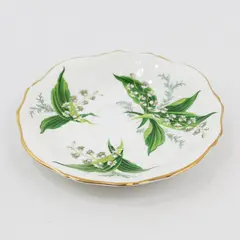 Hammersley Lily of The Valley Bone China Replacement Saucer 5.75"