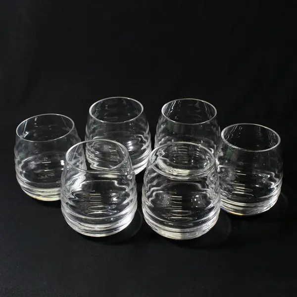 Portmeirion Sophie Conran Set of 5 Double Old Fashioned Glasses 4in