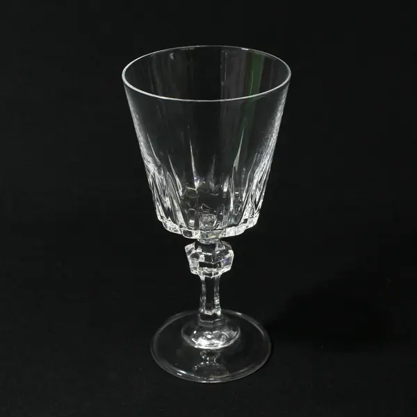 Set of 4 Vintage Princess House Esprit Crystal Wine Glasses 5.75"