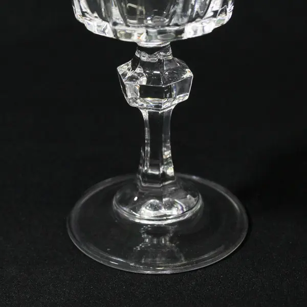 Set of 4 Vintage Princess House Esprit Crystal Wine Glasses 5.75"