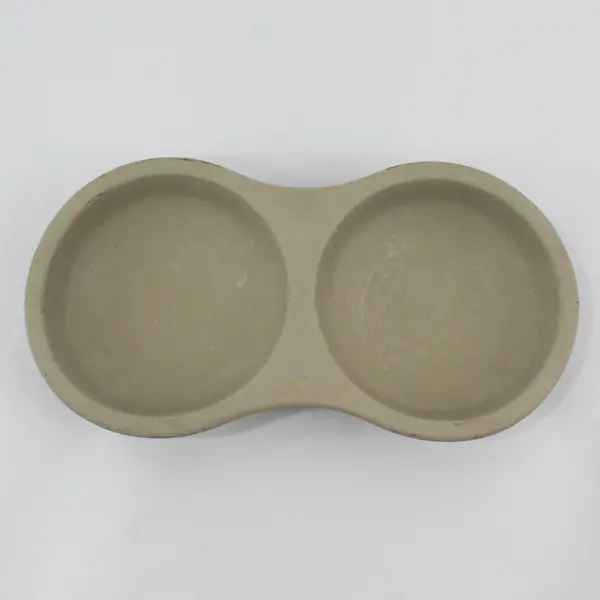 The Pampered Chef 2202 Stoneware Microwave Double Egg Cooker  Made in USA