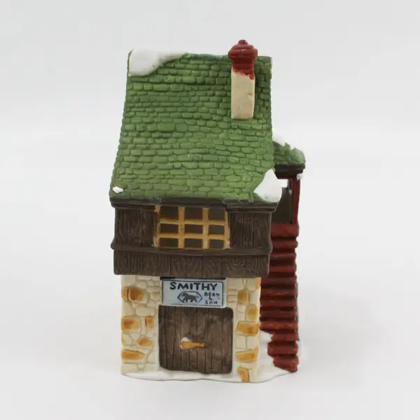 1984 Dept 56 Shops of Dickens Village  Smithy Bean And Son