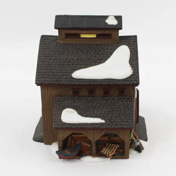 1995 Dept 56 New England Village Pierce Boat Works 56573 No Light Cord