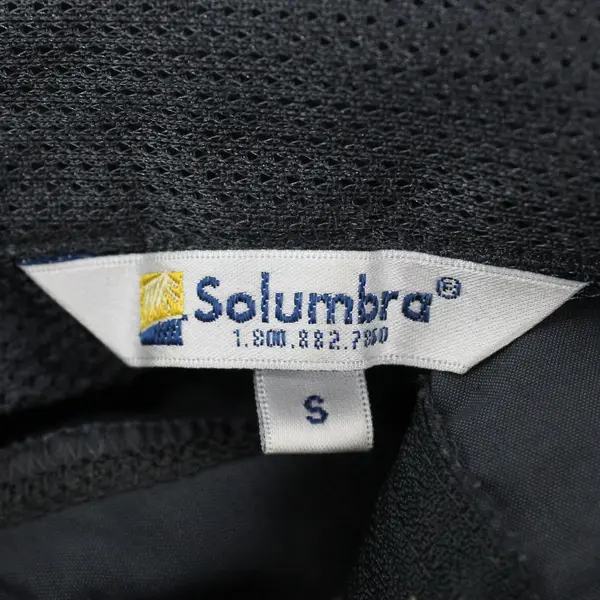 Solumbra Dark Gray Vented Zip-Up Track Jacket Women's Small