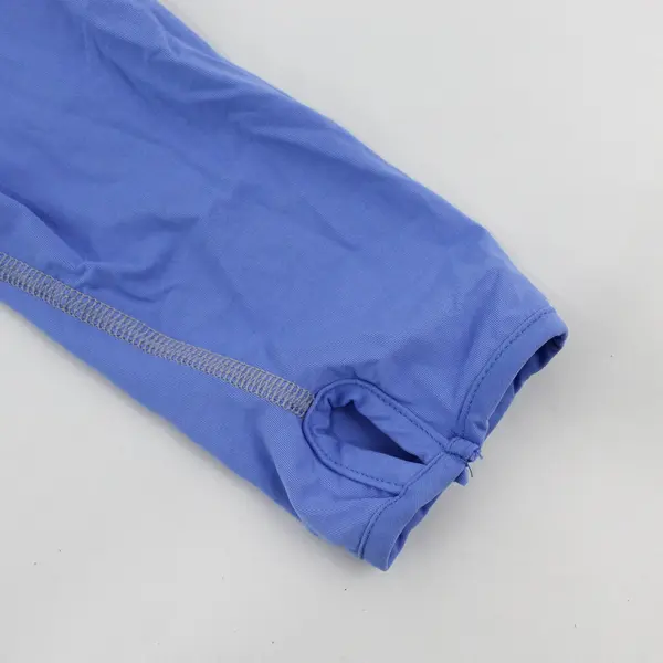 Solumbra Sky Blue Long-Sleeved Activewear Shirt Women's Small