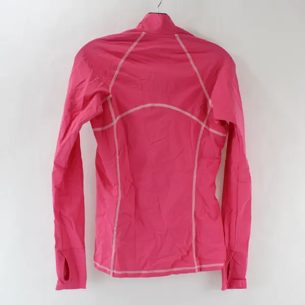 Solumbra Bubblegum Pink Zip-Up Track Jacket SPF 100+ Women's Small