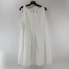 Old Navy White Cotton Sleeveless Mini A-Line Dress Women's XXL