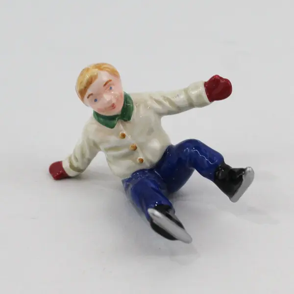 1989 Dept. 56 Snow Village Crack The Whip Skaters Accessory 51713