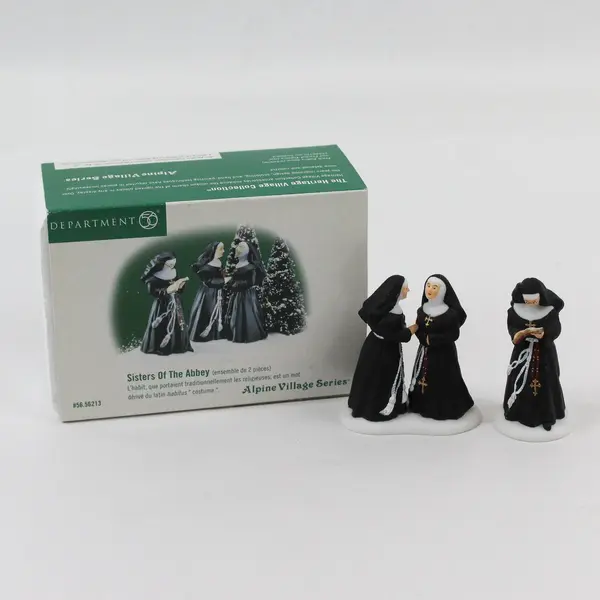 1999 Dept 56 Alpine village Accessory Sisters Of The Abbey 56213