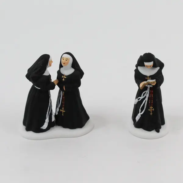 1999 Dept 56 Alpine village Accessory Sisters Of The Abbey 56213