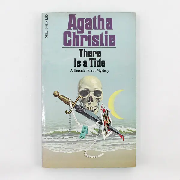 Vintage 1977 Agatha Christie Murder Mystery There is a Tide Hercule Poirot PB