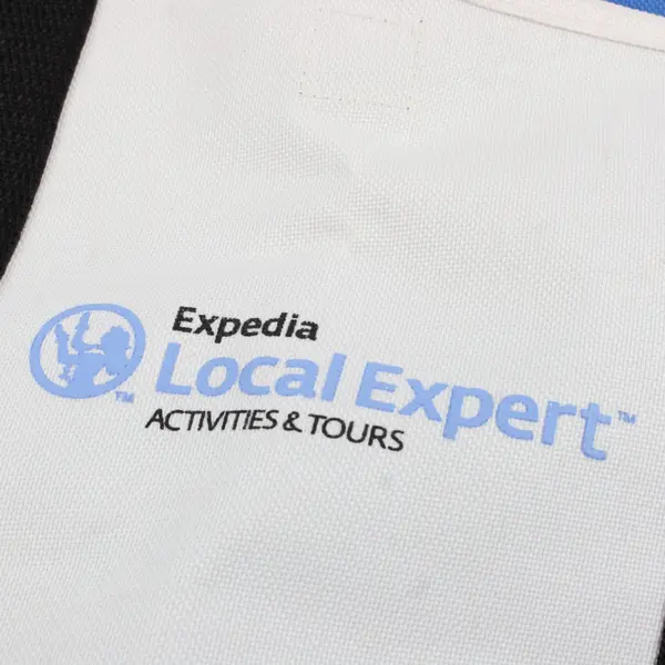 Expedia Local Expert Blue Tote Bag 17"