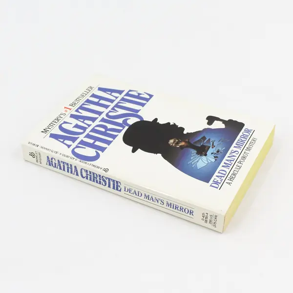 Vintage 1986 Agatha Christie Mystery Dead Man's Mirror Hercule Poirot PB Good