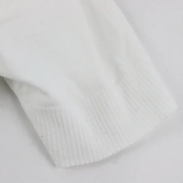Dressbarn White Open-Front Half-Sleeve Cardigan Women's Medium