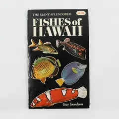 Vintage The Many-Splendored Fishes of Hawaii by Gar Goodson 1973 PB 170 Fishes