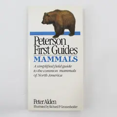 VTG Peterson First Guides to Mammals of North America Peter Alden 1987 PB Good