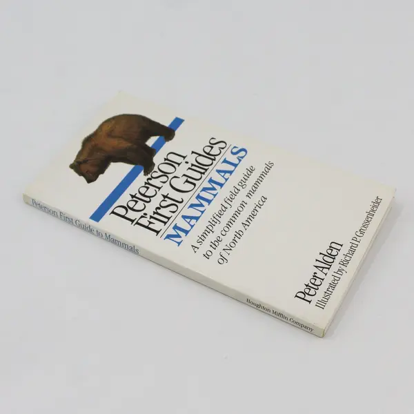 VTG Peterson First Guides to Mammals of North America Peter Alden 1987 PB Good