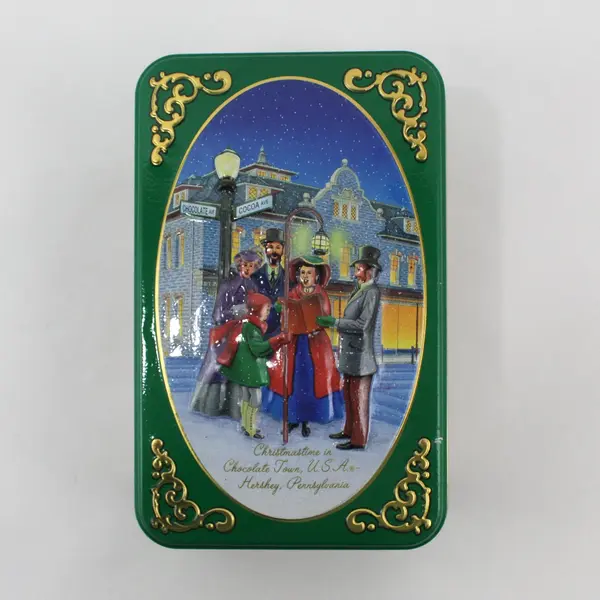 Hershey's Holiday Classics #8 Chocolate Town USA Christmas Tin Canister