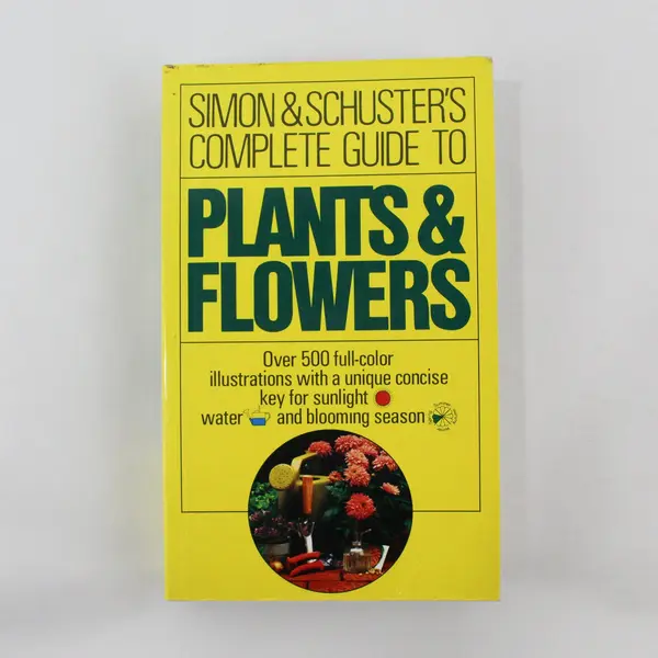 VTG Simon & Schuster's Complete Guide to Plants & Flowers Frances Perry 1974 PB