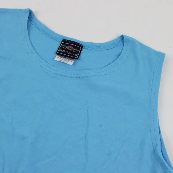Garland Sport Sky Blue Cotton Tank Top Women's Medium