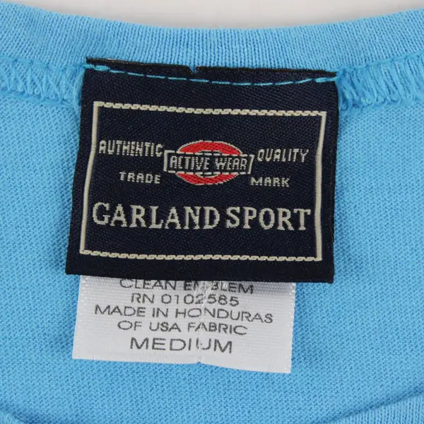 Garland Sport Sky Blue Cotton Tank Top Women's Medium