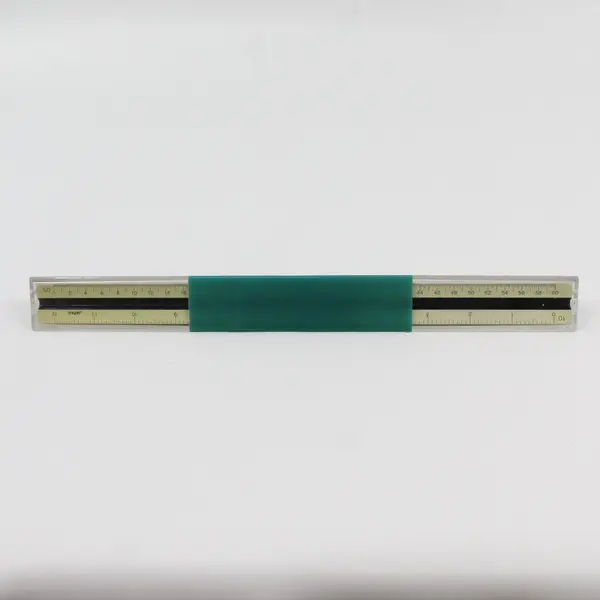 Pacific Arc Engineering 3 Sided Scale Ruler With Case 5121