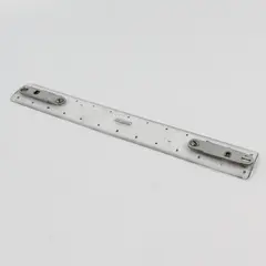 Vintage Bruning 12in Drafting Ruler Engineering Tool Used