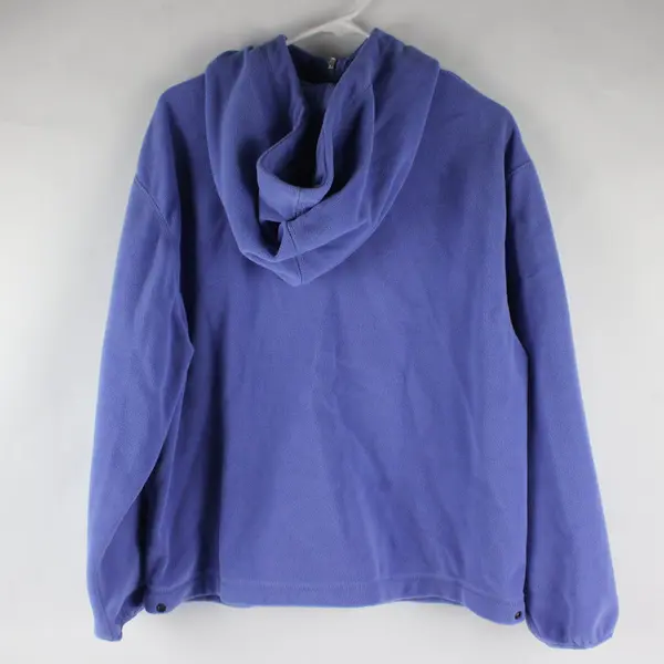 FU DA Sport Periwinkle Blue Fleece Zip-Up Jacket Women's Medium