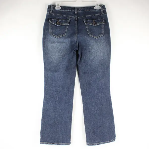 St. John's Bay Medium Wash Bootcut Jeans Women's Size 10P