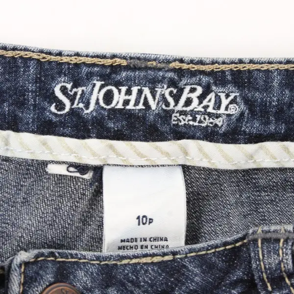 St. John's Bay Medium Wash Bootcut Jeans Women's Size 10P