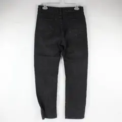 Lee Platinum Label Black Classic Fit Straight Jeans Women's Size 8 Short FLAWED