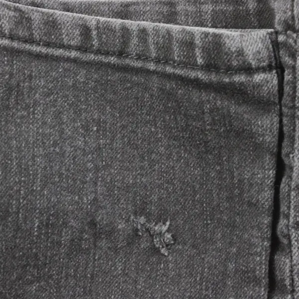 Lee Platinum Label Black Classic Fit Straight Jeans Women's Size 8 Short FLAWED