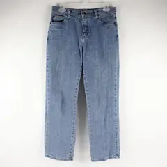 Lee At The Waist Relaxed Straight-Leg Medium Wash Jeans Women's Size 6P