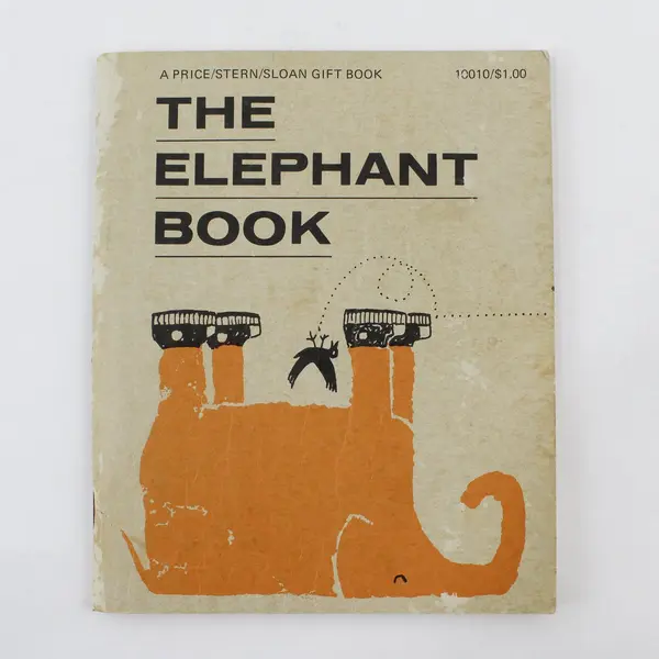 Vintage 1970 The Elephant Book Weinrib Price Stern Sloan PB