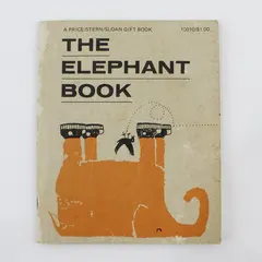 Vintage 1970 The Elephant Book Weinrib Price Stern Sloan PB