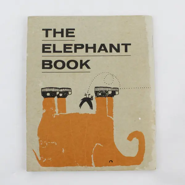 Vintage 1970 The Elephant Book Weinrib Price Stern Sloan PB