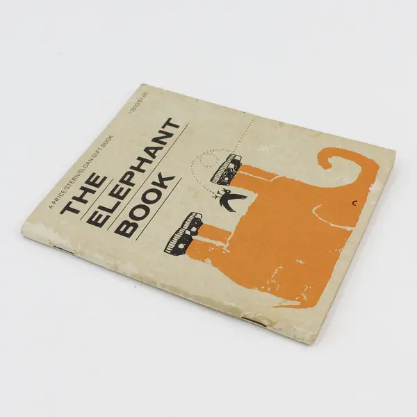 Vintage 1970 The Elephant Book Weinrib Price Stern Sloan PB