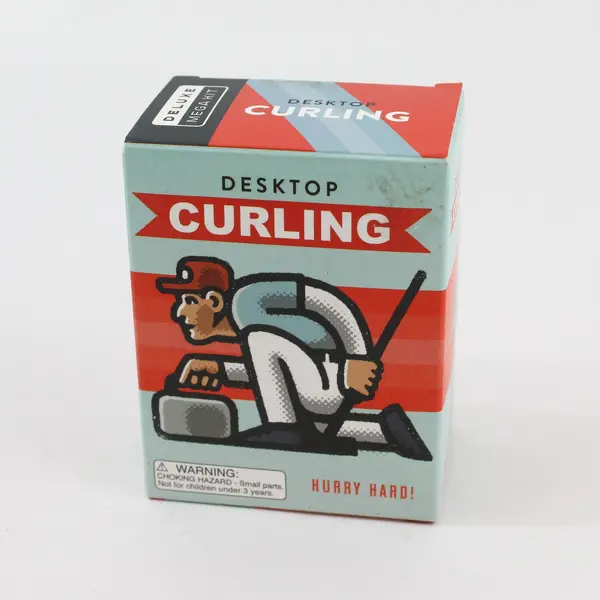 Running Press Desktop Curling Deluxe Mega Kit Mini Rulebook Box 2020