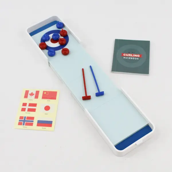 Running Press Desktop Curling Deluxe Mega Kit Mini Rulebook Box 2020
