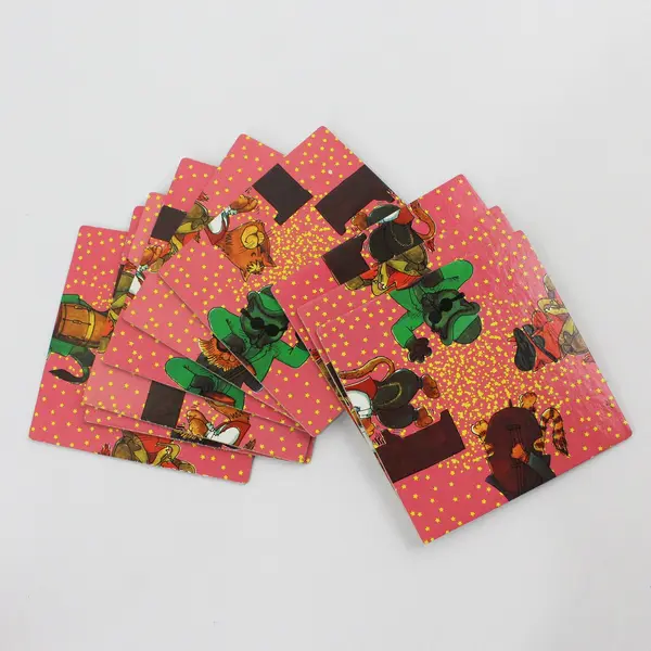 Price Stern Sloan Vintage 1989 The Crazy Cool Cat Combo Card Game Complete