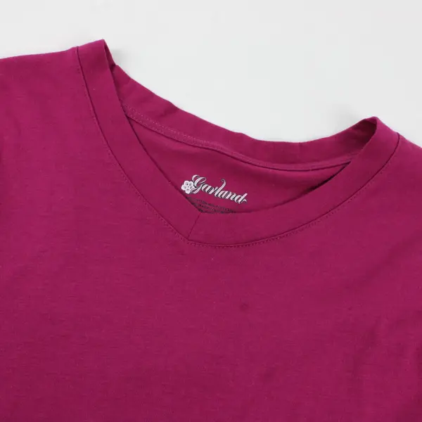 Garland Womens Pink 3/4 Sleeve Top Cotton Polyester Size M