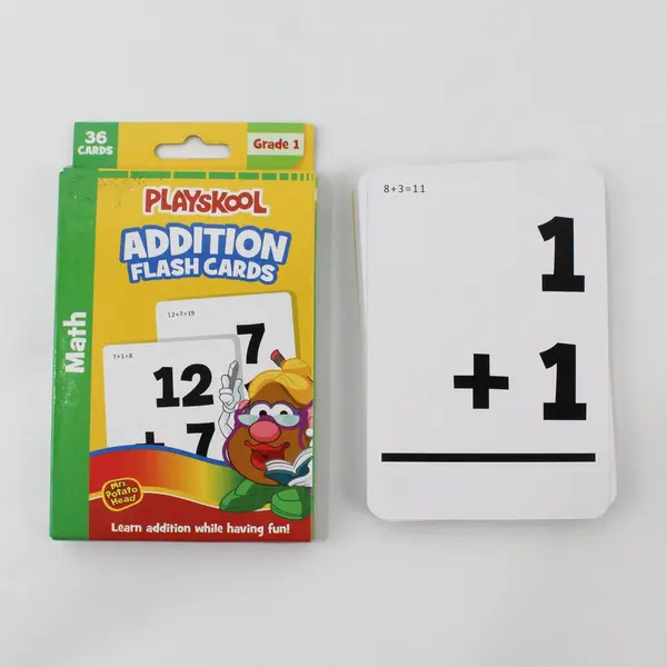 Playskool Lot of 2 Addition & Counting Money Flash Cards 36 Ct Grade 1 2021